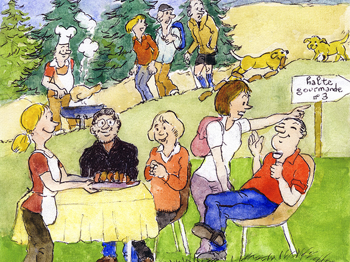 Balade gourmande autour de la chasse du Val Ferret